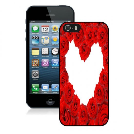 Valentine Roses iPhone 5 5S Cases CHY - Click Image to Close